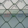 galvanized chain link fence