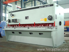 China guillotine shearing machine