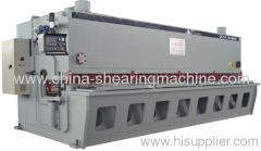 hydraulic guillotine shearing machine for sheet