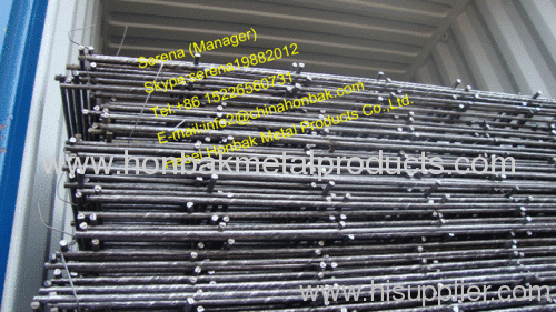 Concrete steel mesh reinforcement