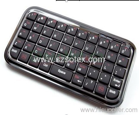 Mini Bluetooth Keyboard with micro USB port