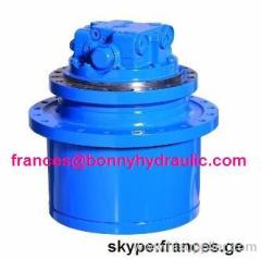 Hydraulic travel drive track motor