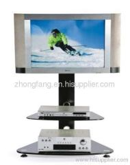 Glass LCD TV stand