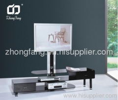 Glass LCD TV stand