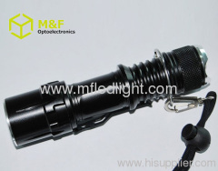 portable rechargeable t6/Q5 LED Flashlight cree tactical tor