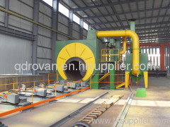 QG series pipe wall sand blasting machine