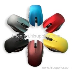 Colorful silver surface FCC standard notebook optical mouse