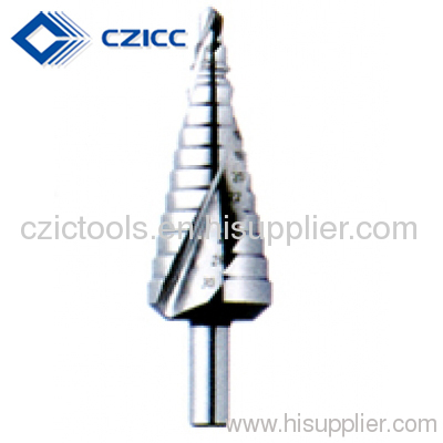 CZIC Step Dril-Step Drill with Spiral Flute