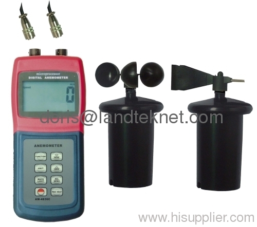 MULTIFUNCTIONAL DIGITAL ANEMOMETER AM4836C