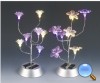 solar christmas flower light as gift