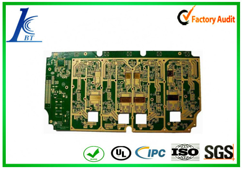 Gold plating double-sided PCB.china printed circuit board production.