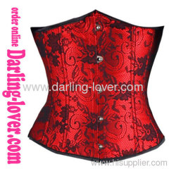 Red Sexy Lace Underbust Corset