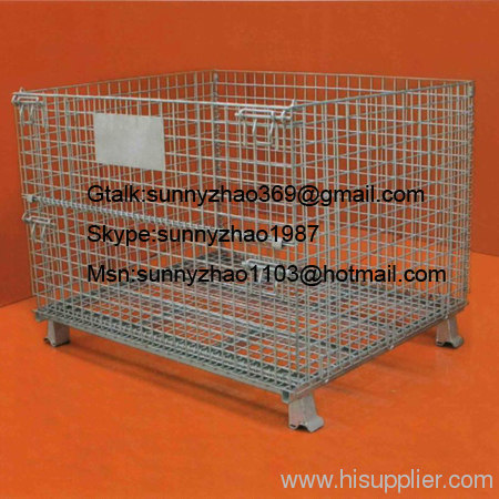 welded wire mesh containers/wire mesh cage