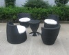 PE outdoor rattan Stackable furniture