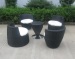 PE outdoor rattan Stackable furniture leisure chairs