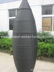 PE outdoor rattan Stackable furniture