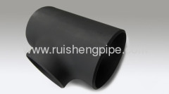 ASME/ANSI B16.9 Seamless welding straight and reducing out let tees Chinese manufacturer.