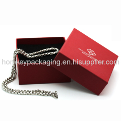 Paper jewelry packaging box