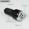 hot sell two usb ports car charger with 2.1A output suit for most phones