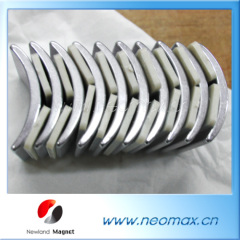 segment permanent neodymium magnets