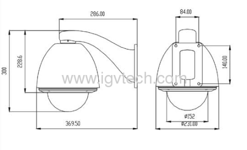 Auto-tracking High Speed Dome Camera