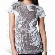 Stock Women's Low Price Stock T-Shirts in Good Quality
