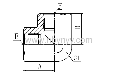 FEMALE HYDRAULIC ADAPTERS FITTING PIPE CONNECTER COUPLING