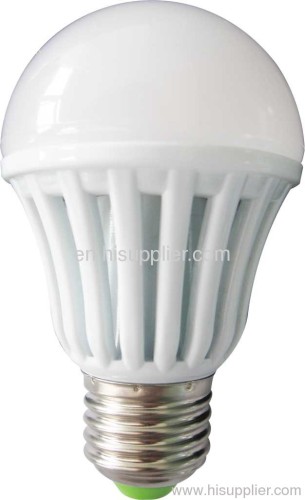 6W LED bulb e27 mcob led lamp plastic housing bulb