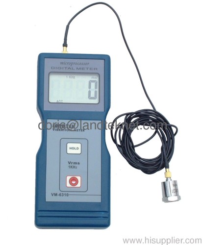 digital and portable vibration meter VM6310