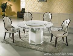 dining table and chairs