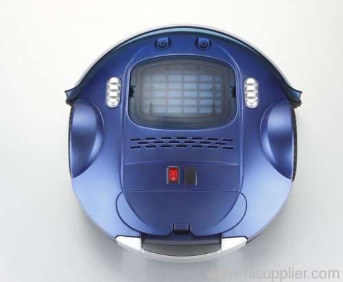 normal and robot vacuum cleaner