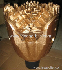 steel tooth rock bit for drilling rig /tri cone bit