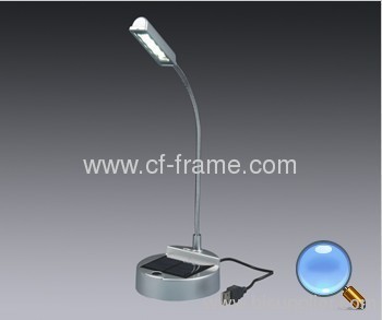 solar 4 led reading lamp With USB Cable