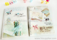 Notebook, diary book, notepad