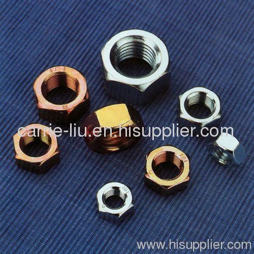 all kinds of hex nuts