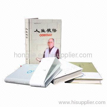 Hardcover Book Printing in CMYK/Pantone Colors Customized Sizes are Welcome