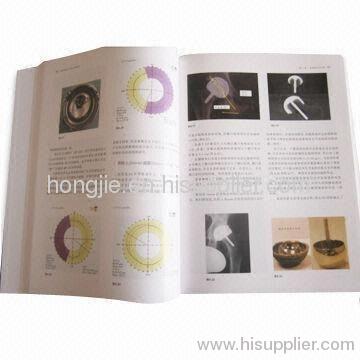 Book Printing for Hardcover Book Round Back with Glossy Lamination Head and Tail Band
