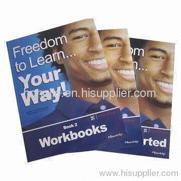 Offset Printing Service for Education/Paperback Books/Book Printing, with 210 x 280mm Trim Size