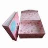 Gift Box with 128g Art Paper and 3mm Gray Cardboard