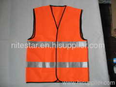 Safety vest Warnning waistcoat Safety clothes Reflective