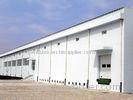 Corrugated Metal Sheet Prefabricated Steel Structures , YX51-380-760