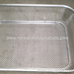 hospital disinfection basket/Wire Mesh Basket