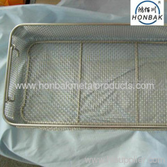 stainless steel wire basket/disinfection basket