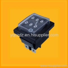 16A waterproof on-off rocker switch