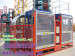 single double cage building hoist construction elavator 100/100/200/200p construction elavator lifter building hoist