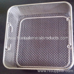 201 304ss medical wire mesh basket