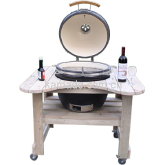 wooden table grills smokers