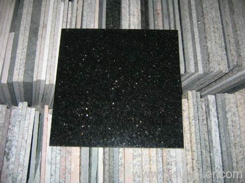 China Black-Galaxy Granite Products