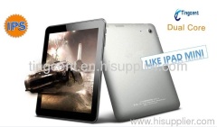 8 inch Android OS dual core tablet pc like mini pad