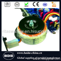 Toroidal medical isolation transformer